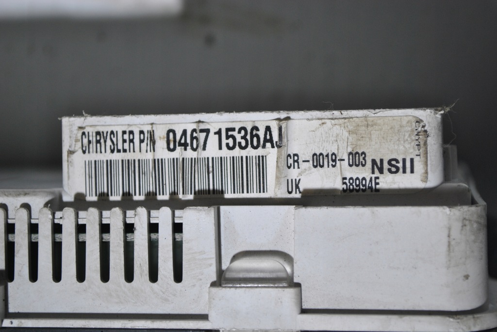 фото №5, Счетчик приборы pt cruiser 2.0 04671536aj