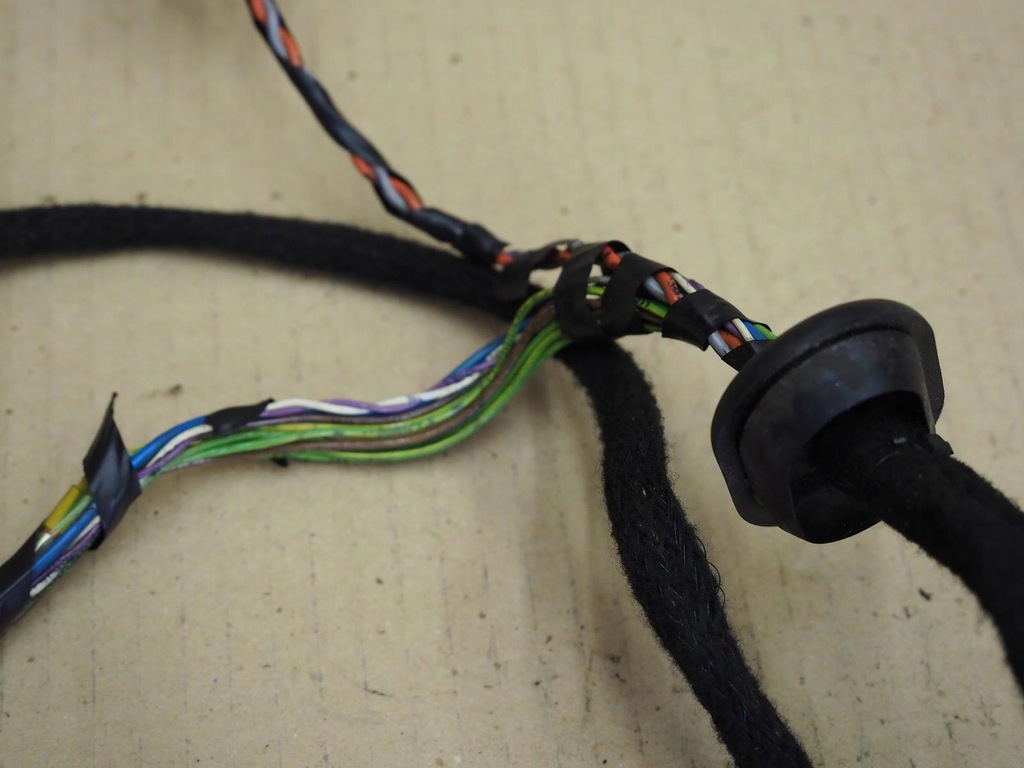 фото №8, Peugeot 307 cc cabrio электропроводка дверь правая euro