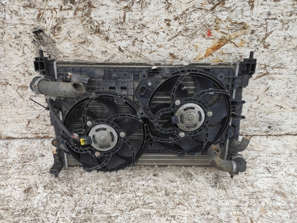 фото №2, Радіатор вентилятори fiat grande punto