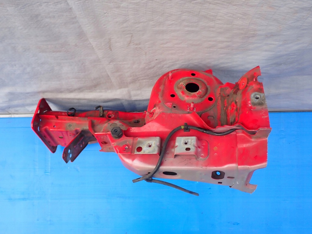 фото №7, Mazda 2 ii de 07- лонжерон передняя левая