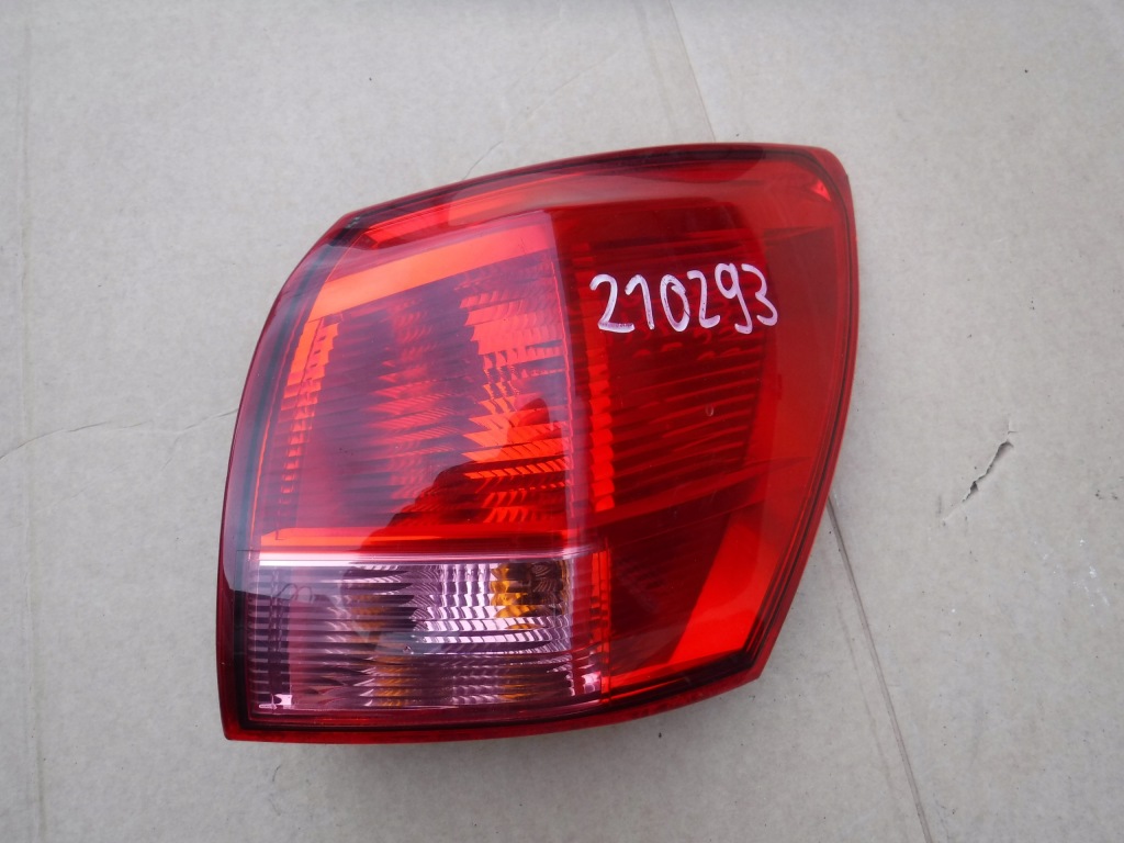фото №1, Лампа правый задняя nissan qashqai j10 89070312