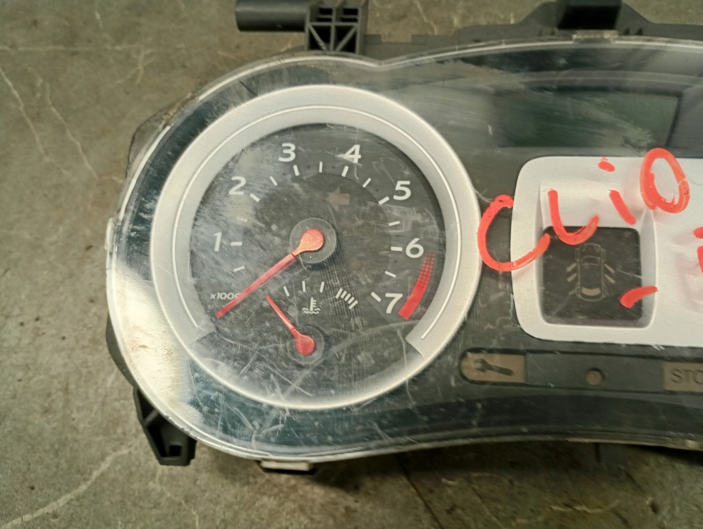 фото №2, 8200305019f счетчик приборная панель renault clio iii 1.6