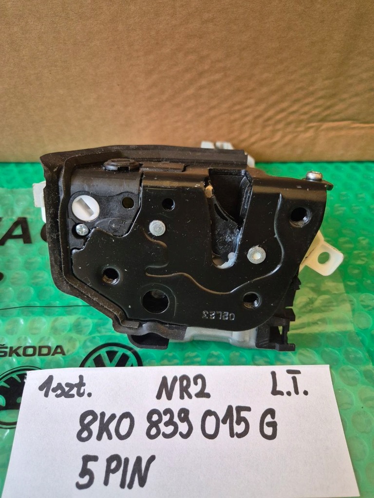 фото №11, Замок дверь левый задняя a3 a4 a8 q3 q5 q7 rs3 rsq3 8k0839015f / 8k0839015g