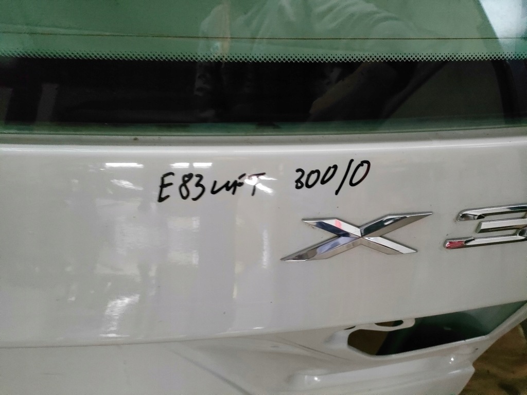 фото №15, Bmw x3 e83 lift крышка багажника alpinweiss