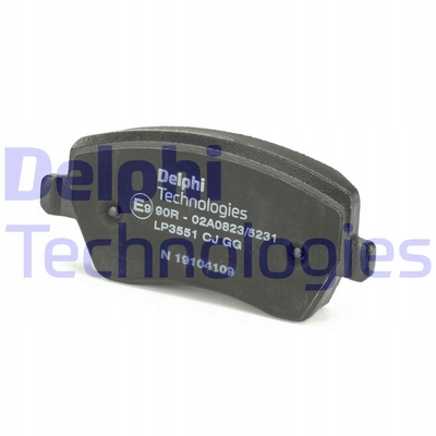 фото №5, Delphi гальмівні колодки ham.przod