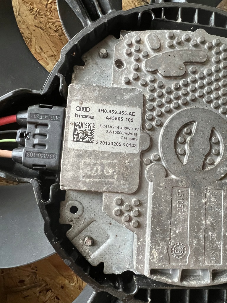 фото №5, Вентиляторы радиатора a7 4g 4h0121003n 3.0tdi