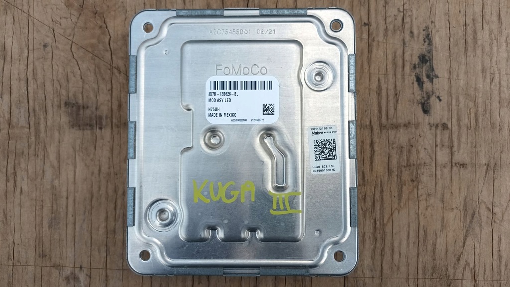 фото №1, Преобразователь модуль led ford kuga iii 19- focus