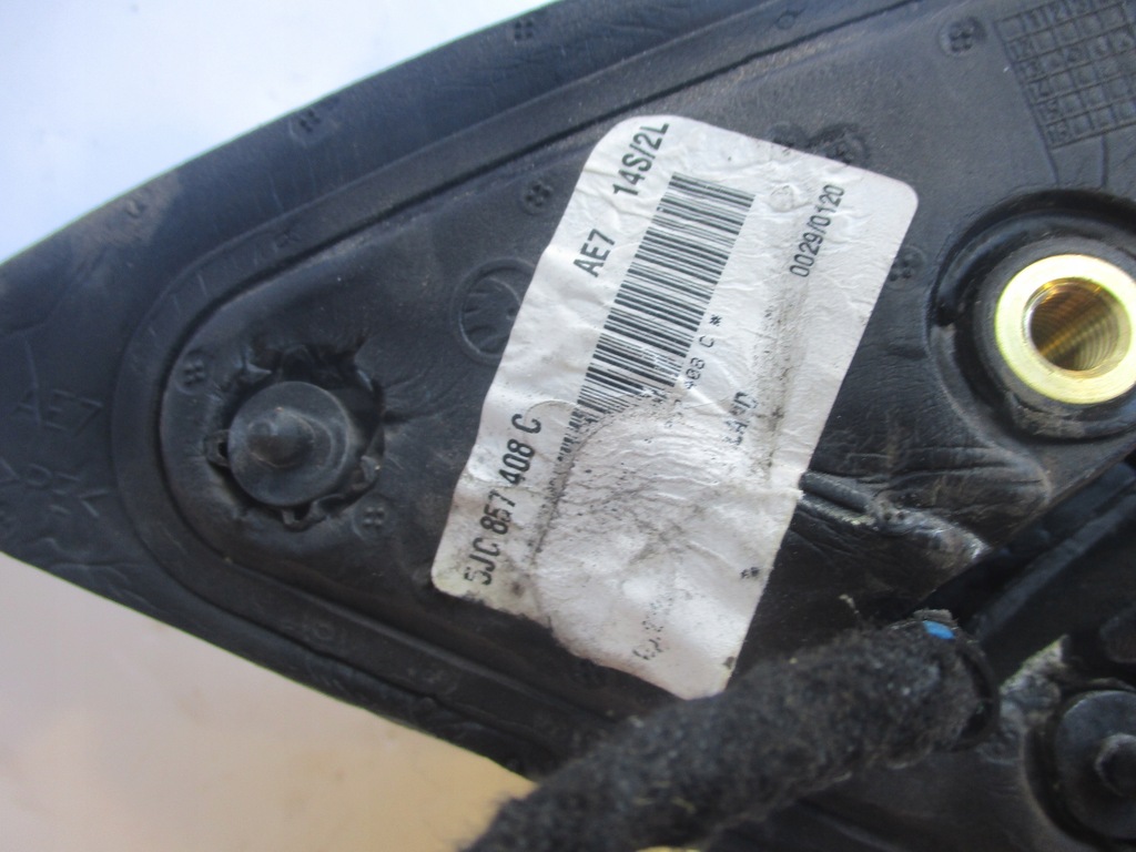 фото №5, Зеркало правое полный seat toledo iv 4 12-14 la7w hb 5jc857408c 5pin