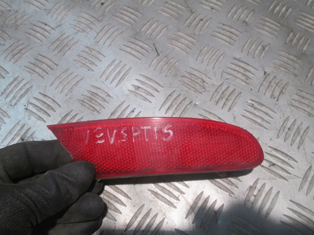 фото №1, Отражатель бампера правый задняя renault vel satis