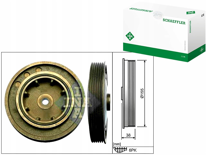фото №1, Шків колінчастого вала колінчастого nissan interstar primas