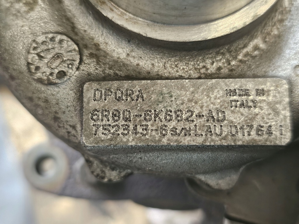 Купить Jaguar xf 2.7 td v6 207km 09r турбонагнетатель 6r8q-6k682-ad 752343-6