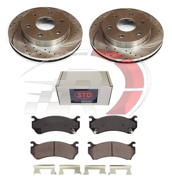 фото №1, Chevrolet silverado / chevrolet suburban тормозные диски + тормозные колодки тормозные перед