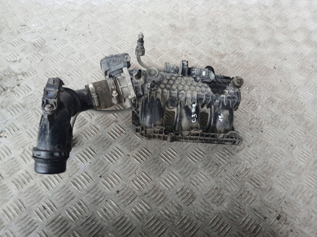 фото №3, Citroen c3 aircross колектор всмоктуючий 9802101480 2019r