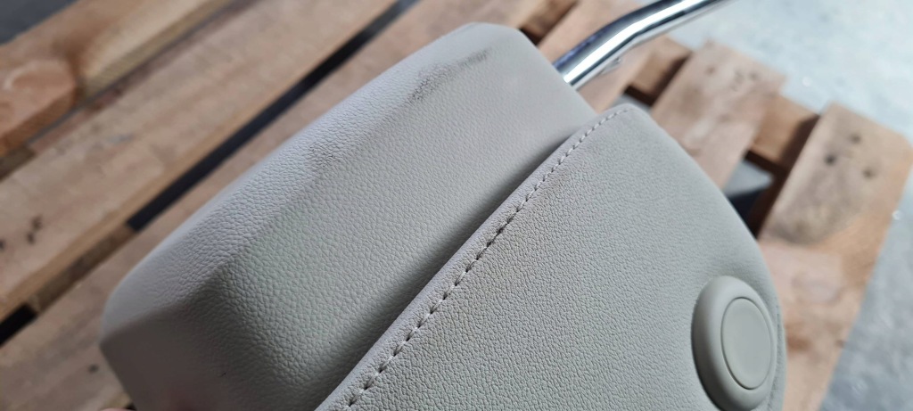 фото №12, Q3 83a підголівник сидіння лівий правий перед шкіра шкіряний