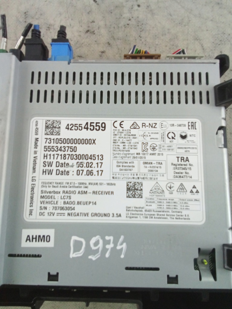 фото №2, D974 радио astra k 42554559