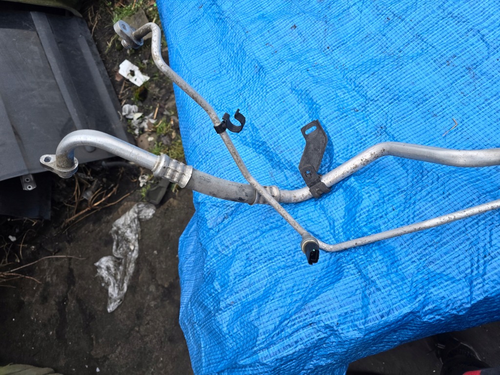 фото №2, Peugeot 207 1.4 трубки трубка шланг кондиционера комплект