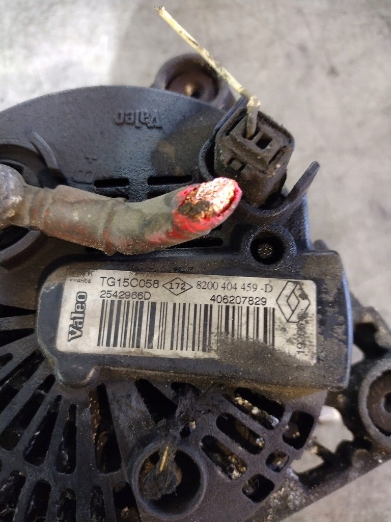 фото №6, Генератор 8200404459d renault laguna ii 2.0 dci