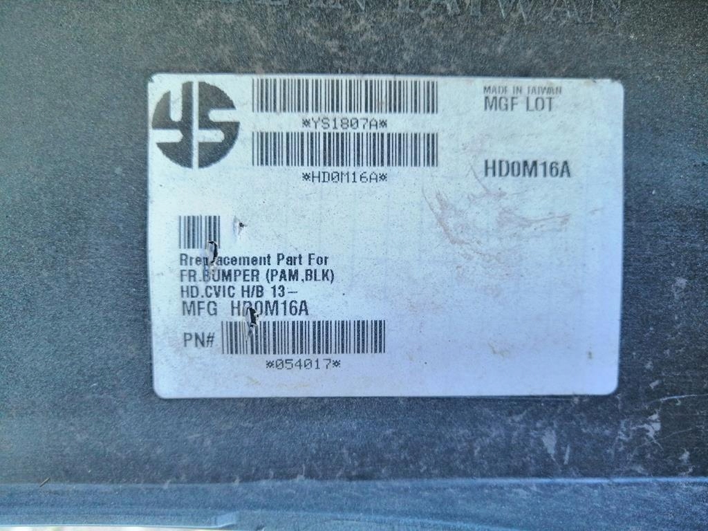 фото №6, Бампер передній honda civic ix lift
