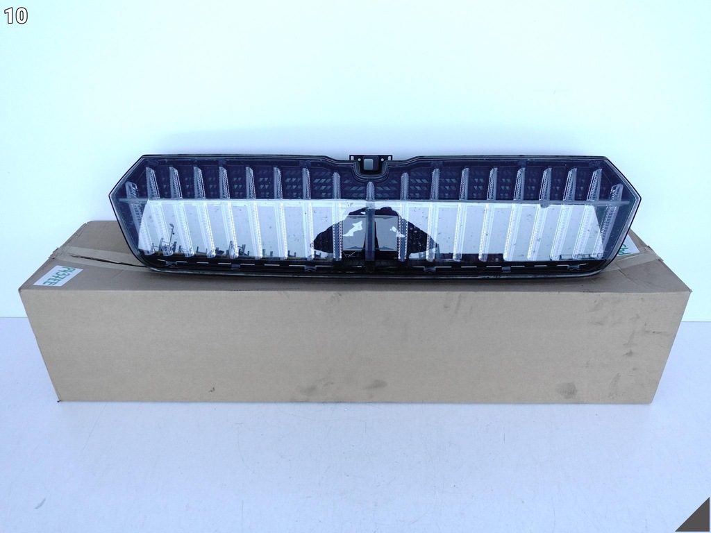 фото №11, Skoda enyaq iv 5la 20- led crystal face решётка радиатора решётка радиатора w бампер перед