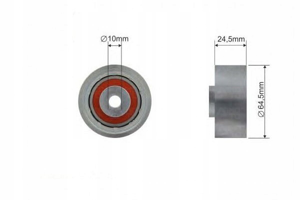 Caffaro ролик ремінь розподільного валу 046130195c 046130195d Ціна