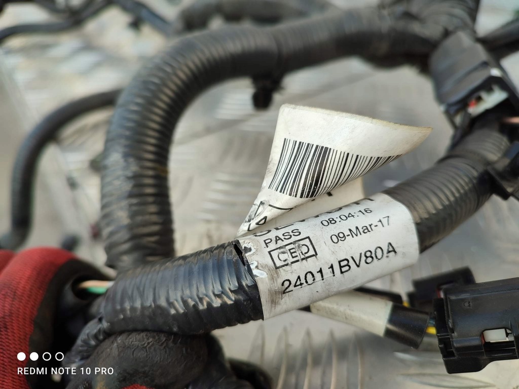 фото №5, Nissan juke електропроводка двигуна 1.6 бензин hr16