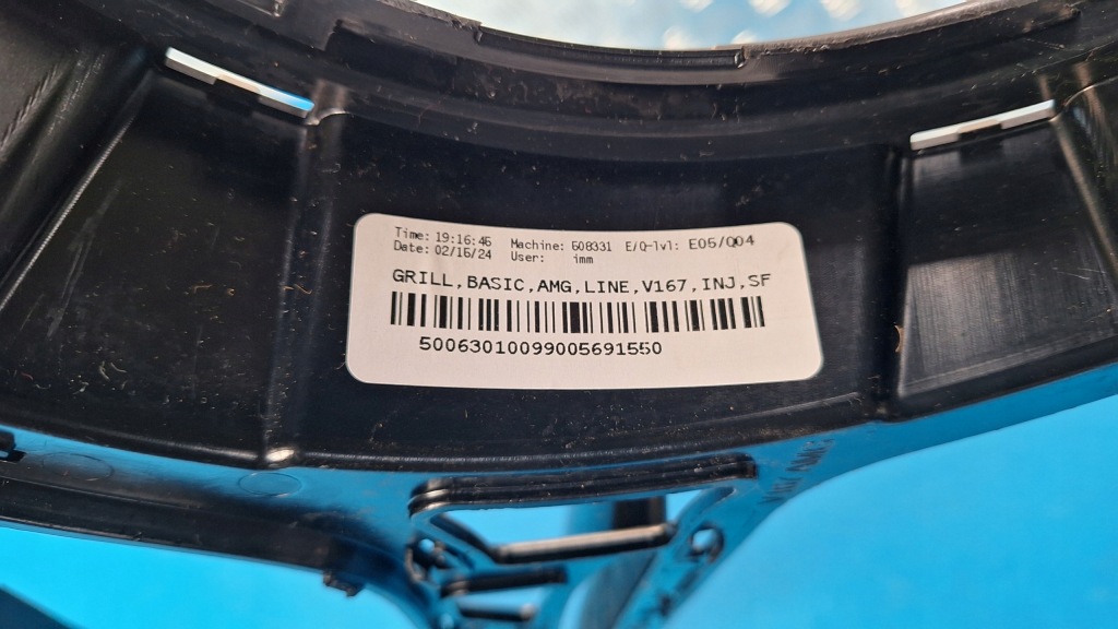 фото №7, Mercedes gle w167 amg решётка радиатора каркас средний новый