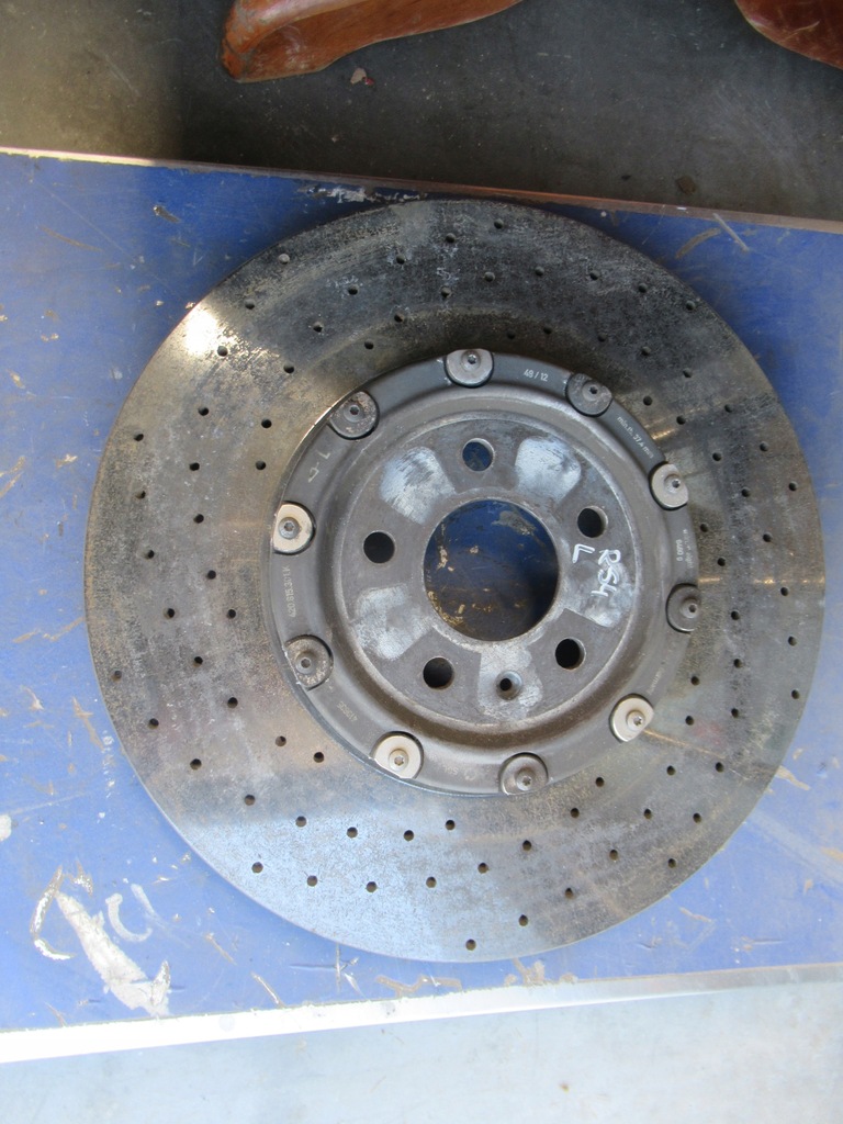 фото №14, Диск гальмівні диски керамічні audi a4 rs4 8k перед гальма a4 b8