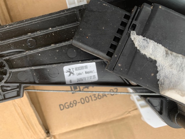 фото №4, Механизм стекло левый задняя peugeot 3008 5008 ii 17-r