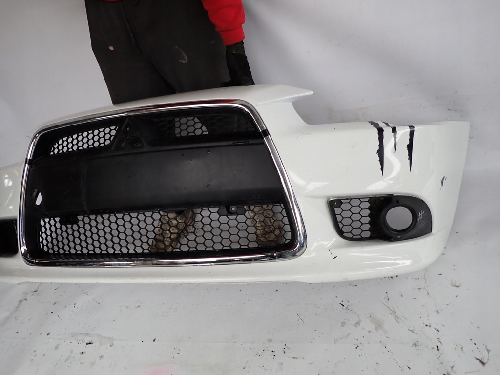 фото №9, Mitsubishi lancer x hb 07-16 бампер перед передній 6400b500