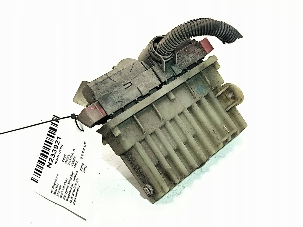 фото №1, Бортовой компьютер 1241684-1 2.2 dti opel zafira a