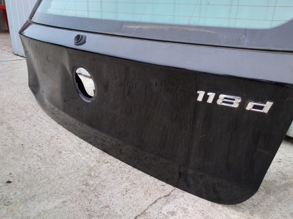 фото №4, Bmw e87 lift крышка багажника багажника schwarz 2 стекло