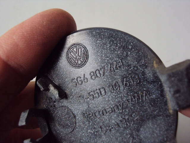 фото №3, Заглушка фаркоп задняя vw golf vii 2012- lc9a