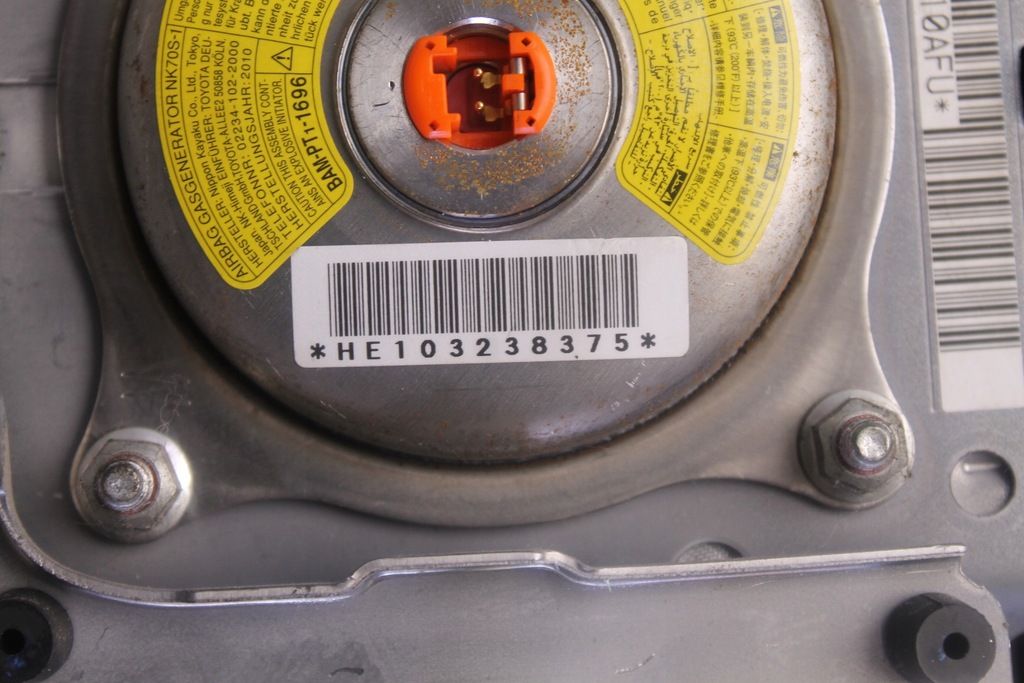 фото №5, Подушка подушка безопасности водителя toyota iq 2008-