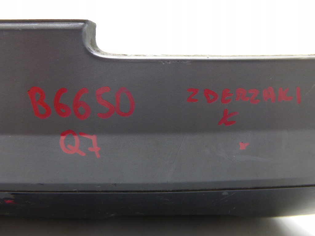 фото №13, Накладка спойлер дифузор бампера задня задня audi q7 4l