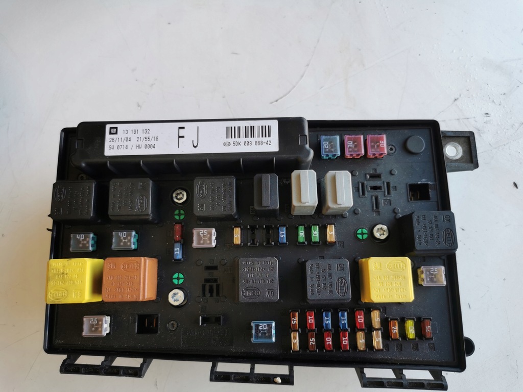 фото №1, Модуль bsi uec коробка opel astra iii h 13191132fj