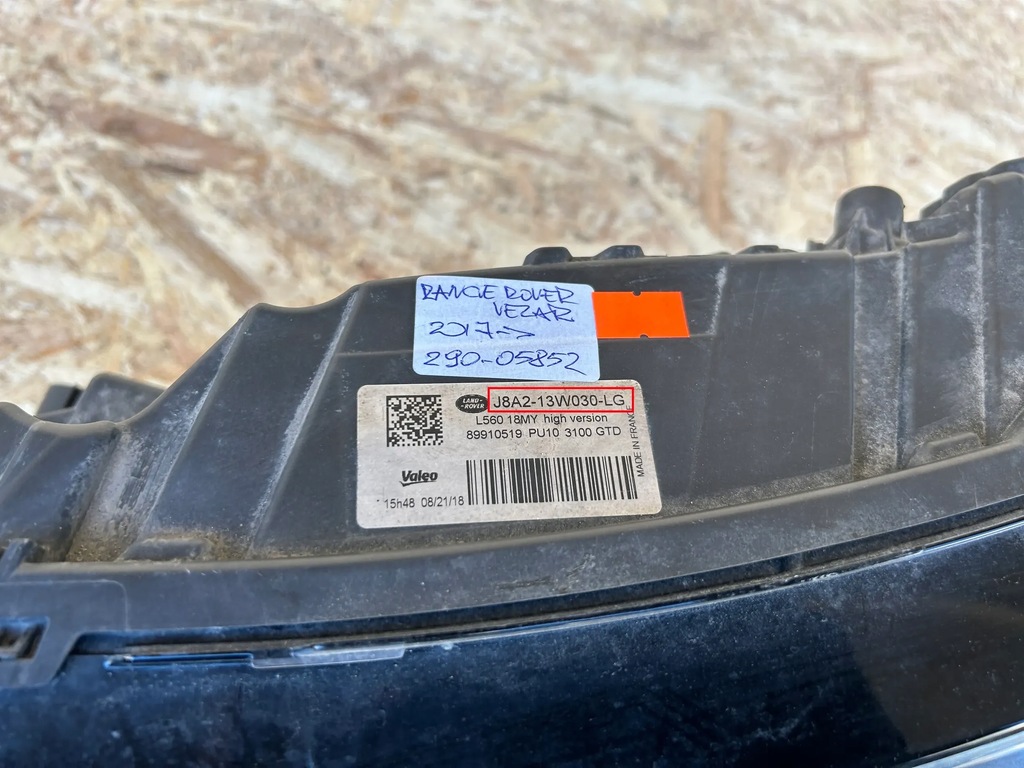 фото №4, Land rover range rover velar 2018 лампи передні