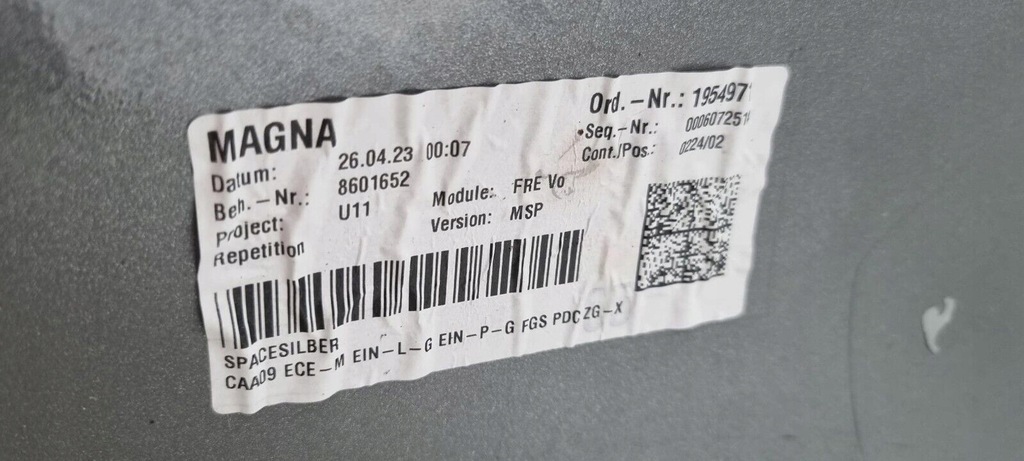 фото №11, Bmw x1 u11 m набор 2023- бампер передний перед 51119881907