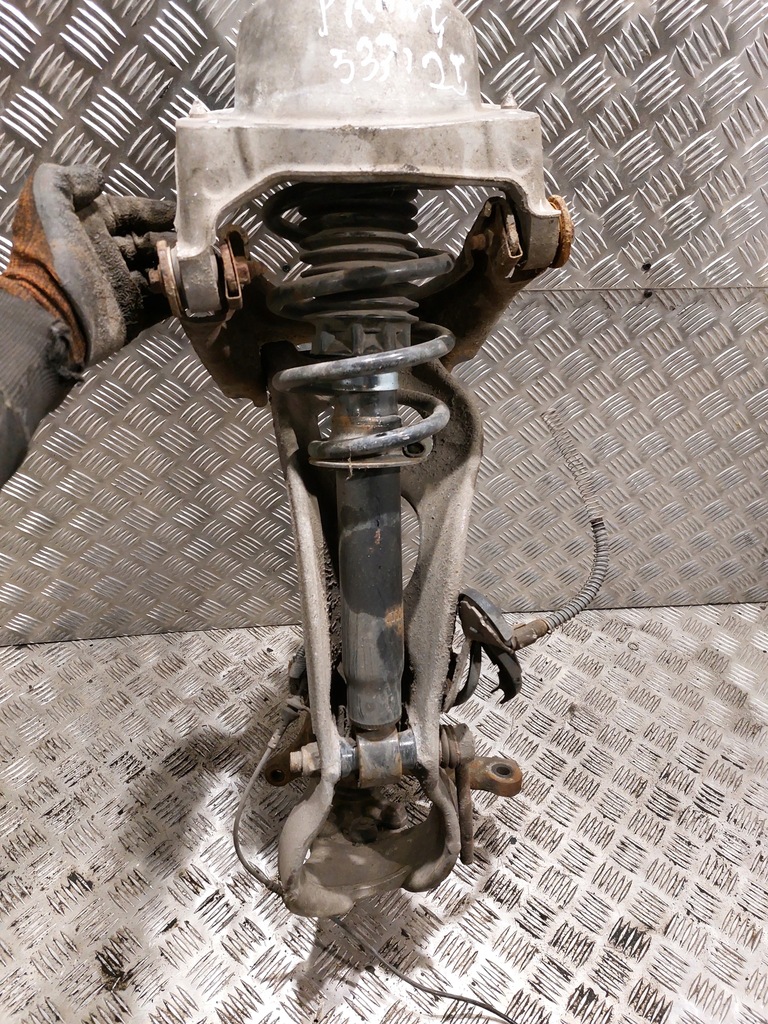 фото №7, Амортизационная стойка амортизатор поворотный кулак правый перед peugeot 407 2.0hdi