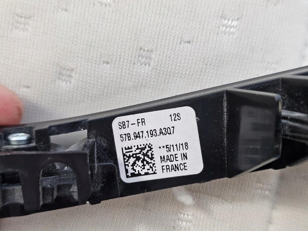 фото №12, Молдинг dekor консолі захист панелі led skoda karoq