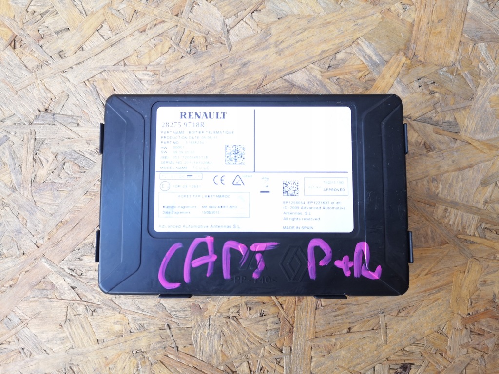 фото №1, Renault captur clio iv модуль tcu 282759718r