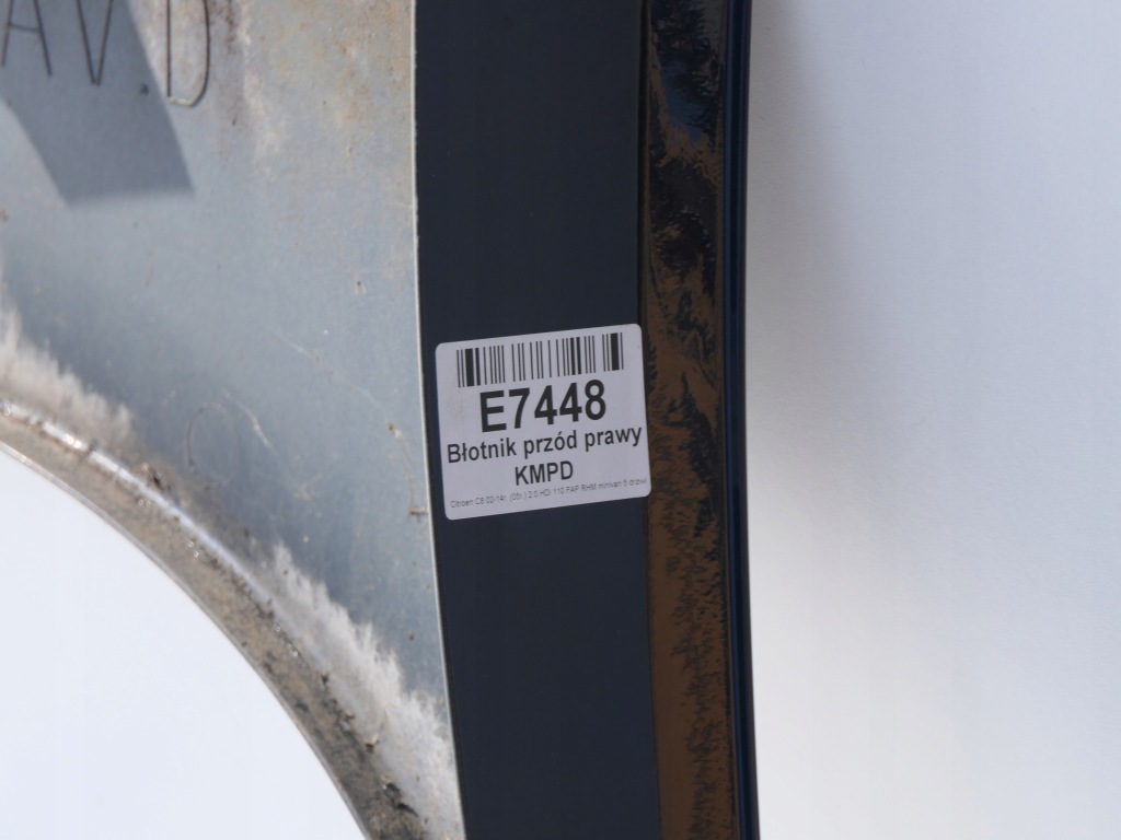 Крыло  перед правый  передний правый  kmpd citroen c8 02-14r. 05r. Цена