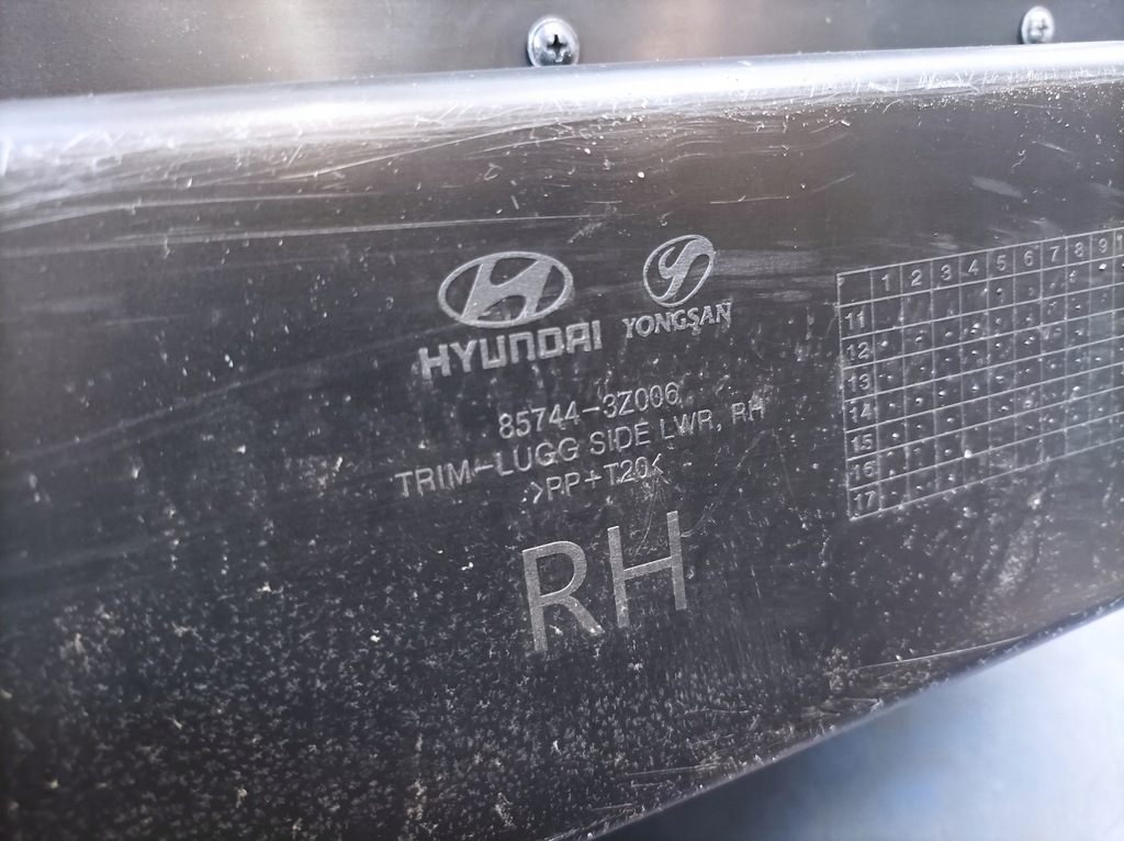 фото №5, Hyundai i40 fl kombi обивка багажника правая