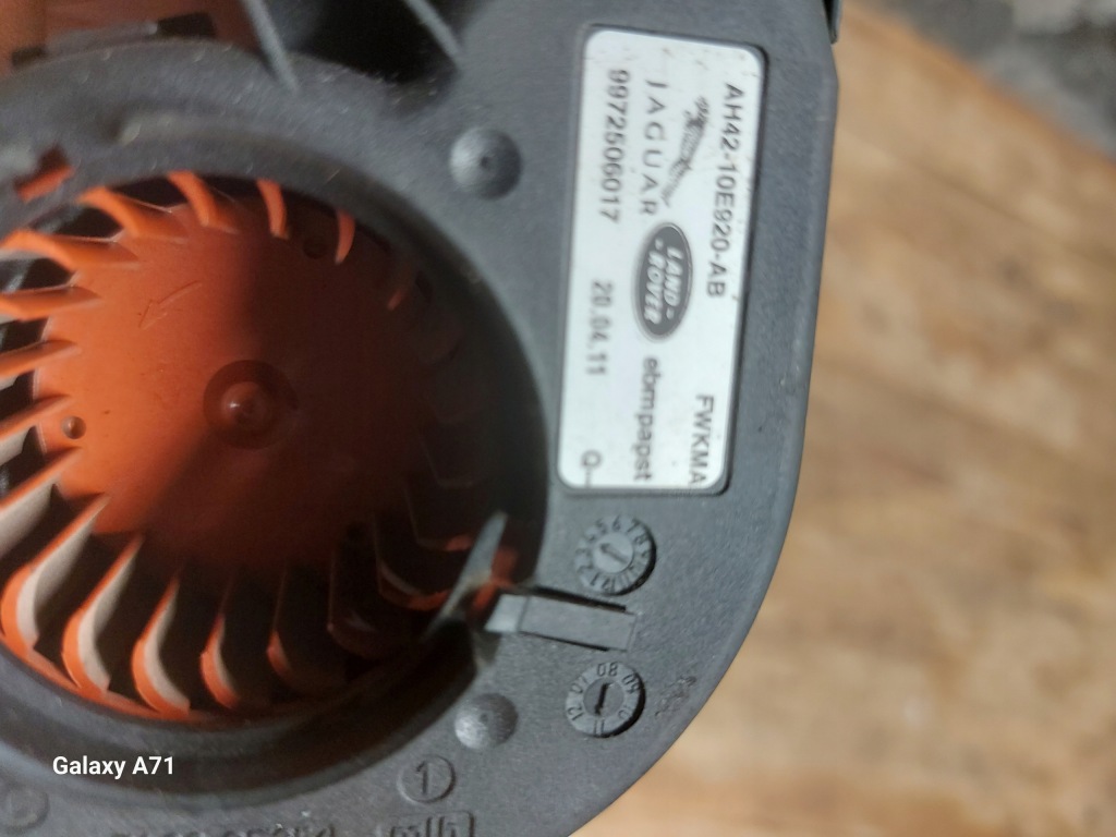 фото №3, Вентилятор обдув kompytera range rover iii vogue lift ah4210e920ab