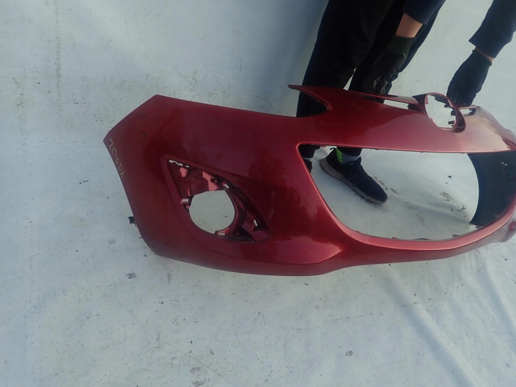 фото №4, Mazda 2 ii lift 10-14 бампер перед передний