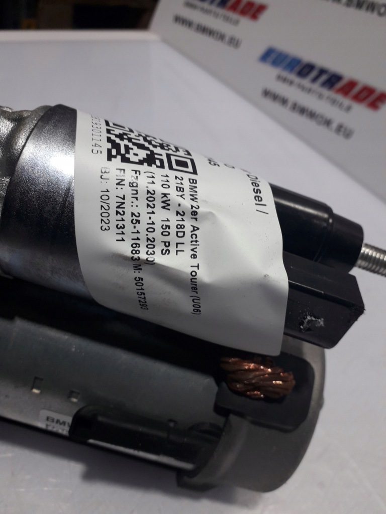 фото №8, Bmw f70 f74 u06 u11 u12 u10 f66 f65 f67 u25 стартер 9454625 7996km