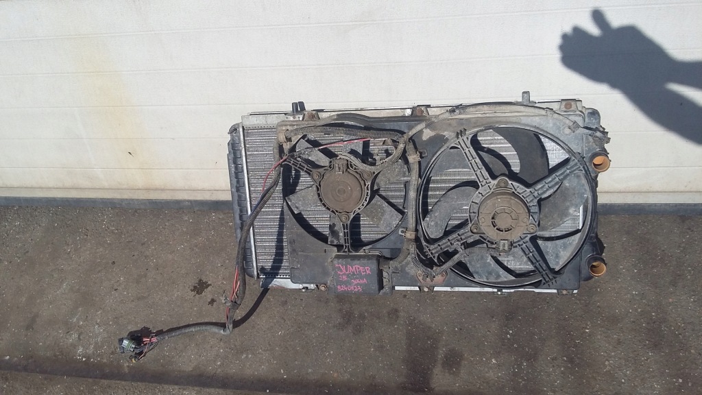 фото №1, Jumper радиатор wody вентилятор 8240123 2.5 td