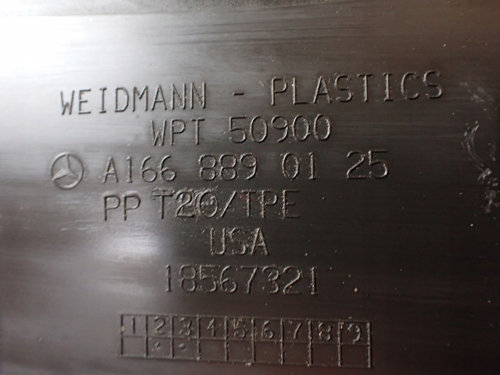 фото №7, Захист крила лівий перед mercedes gls ii x166 3.0 17r a1668890125 9481