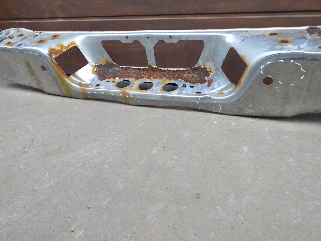 фото №7, Toyota tundra бампер задняя задний хром 07 -