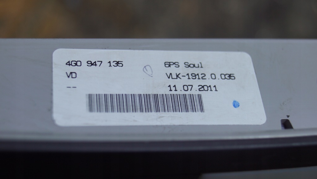 фото №6, Audi a6 c7 лампа освітлення кабіни 4g0947135