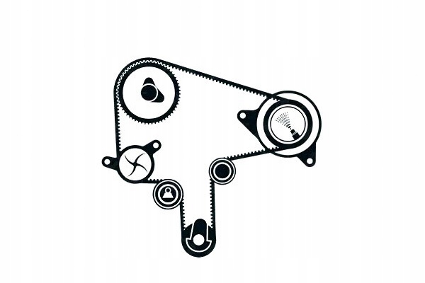 фото №1, Skf набор ремень распределительного вала mazda 6 mpv ii 2.0d 06.0